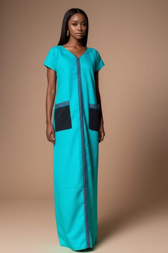 Longue Robe Juanita en Lin